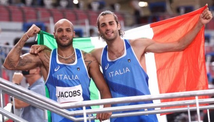 Tokyo 2020: Jacobs e Tamberi fanno la storia e aggiungono  due ori in atetica agli azzurri